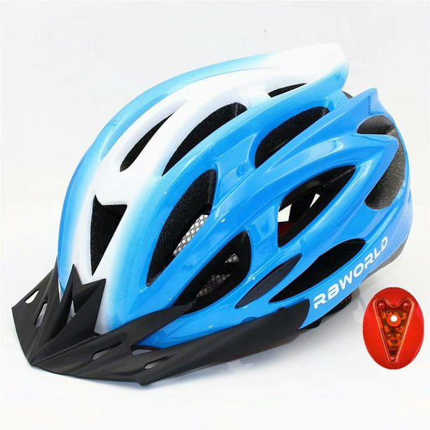 Bicycle Cycling Safety Protective Helmet With Goggles /&LED Light Adults Bike